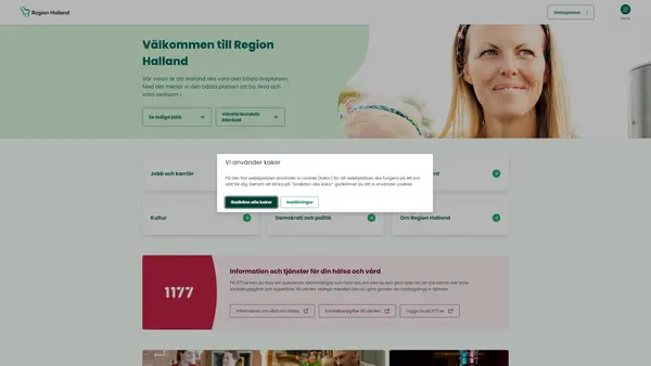 Hälso- och sjukvårdsledning och administration, Halmstad