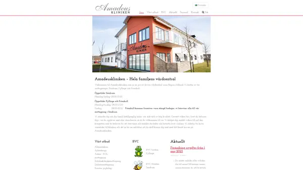 Amadeuskliniken Söndrum - Frösakull, Halmstad