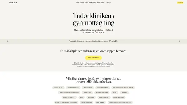 Tudorklinikens Gynmottagning