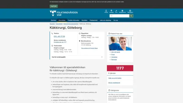 Specialistkliniken för käkkirurgi Göteborg, Göteborg