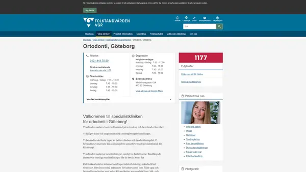 Specialistkliniken för ortodonti Göteborg, Göteborg