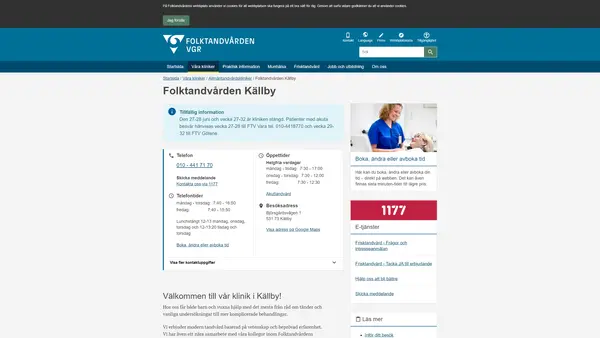 Folktandvården Källby, Källby