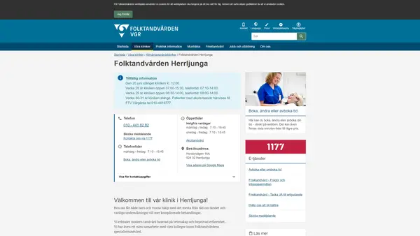 Folktandvården Herrljunga, Herrljunga