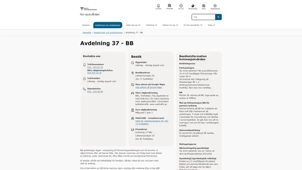Avdelning 35-37 NÄL, Trollhättan