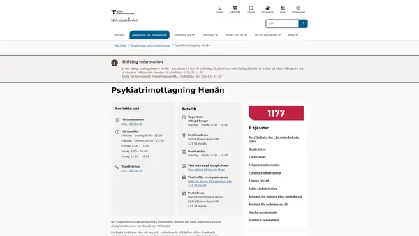 Psykiatrimottagning Henån, Henån