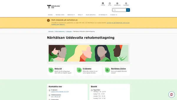 Närhälsan Uddevalla Rehabmottagning, Uddevalla