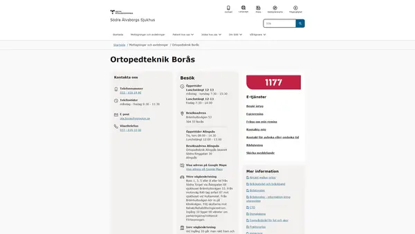 Ortopedteknik Borås, Borås