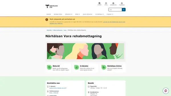 Närhälsan Vara rehabmottagning, Vara