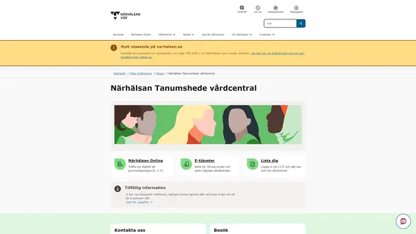 Närhälsan Tanumshede vårdcentral, Tanumshede