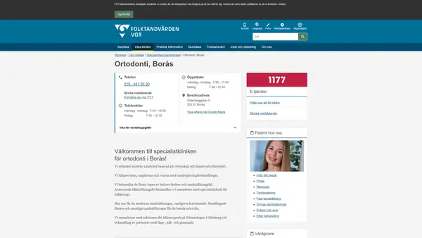 Specialistkliniken för ortodonti Borås, Borås