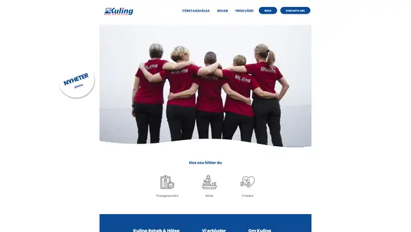 Kuling Rehab och Hälsa logo