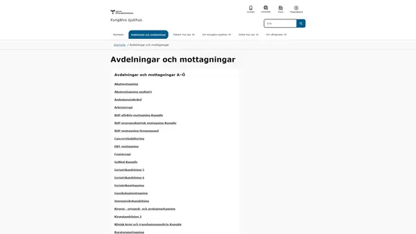 Medicin dagsjukvård Kungälv