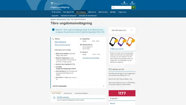 Tibro ungdomsmottagning, Tibro