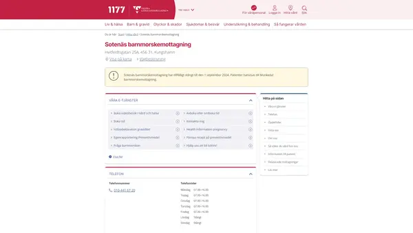 Sotenäs barnmorskemottagning