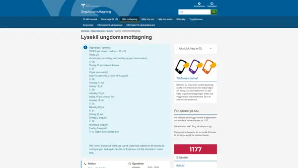 Lysekil ungdomsmottagning, Lysekil