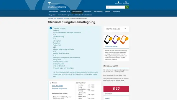 Strömstad ungdomsmottagning, Strömstad