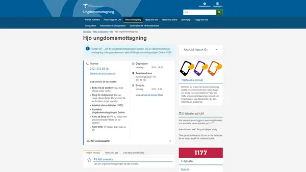 Hjo ungdomsmottagning, Hjo