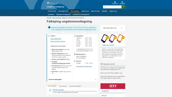Falköping ungdomsmottagning, Falköping