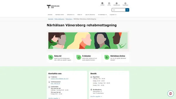 Närhälsan Vänersborg rehabmottagning, Vänersborg