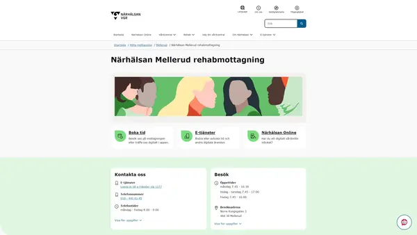 Närhälsan Mellerud rehabmottagning, Mellerud