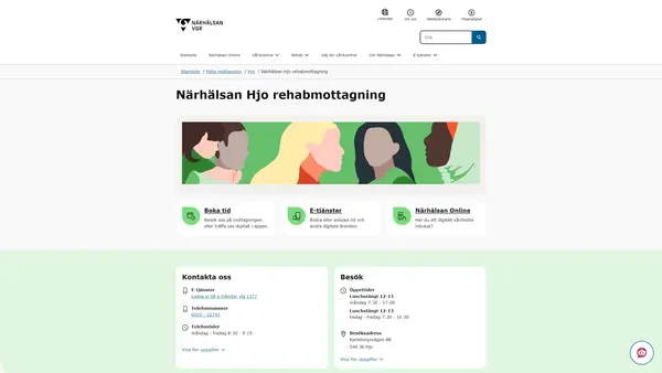 Närhälsan Hjo rehabmottagning, Hjo