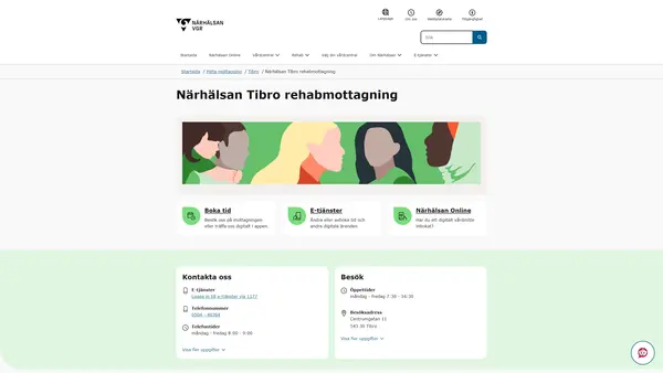 Närhälsan Tibro rehabmottagning, Tibro