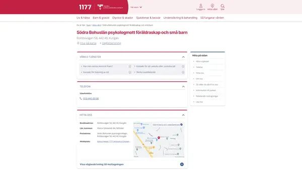 Södra Bohuslän psykologmott föräldraskap och små barn