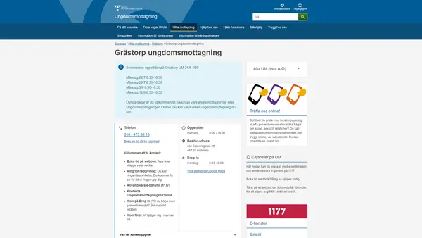 Grästorp ungdomsmottagning