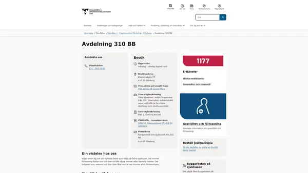 Avdelning 310 BB
