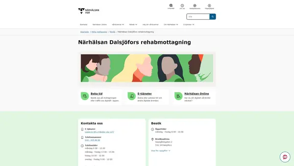 Närhälsan Dalsjöfors rehabmottagning, Borås