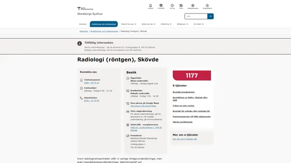 Radiologi Skövde