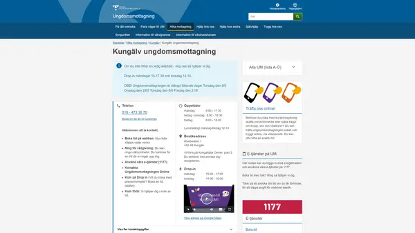 Kungälv ungdomsmottagning, Kungälv