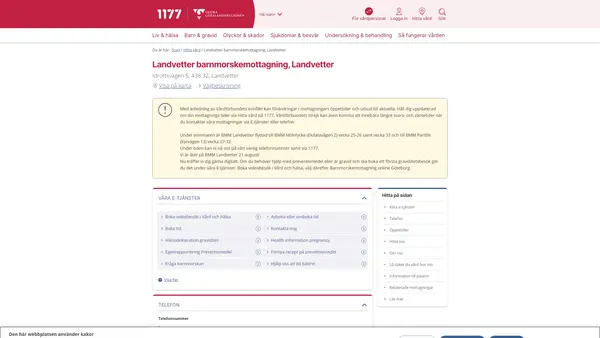 Landvetter barnmorskemottagning, Landvetter