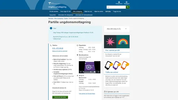 Partille ungdomsmottagning, Partille