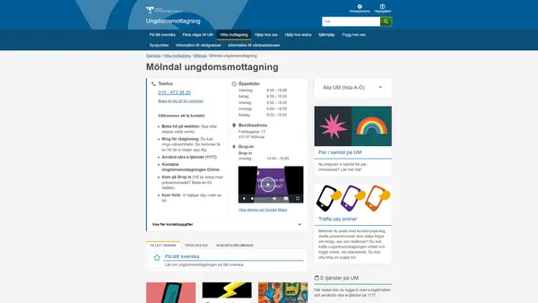 Mölndal ungdomsmottagning, Mölndal