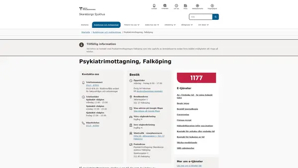 Psykiatrimottagning Falköping, Falköping
