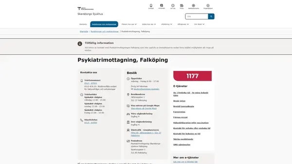 Psykiatrimottagning Falköping