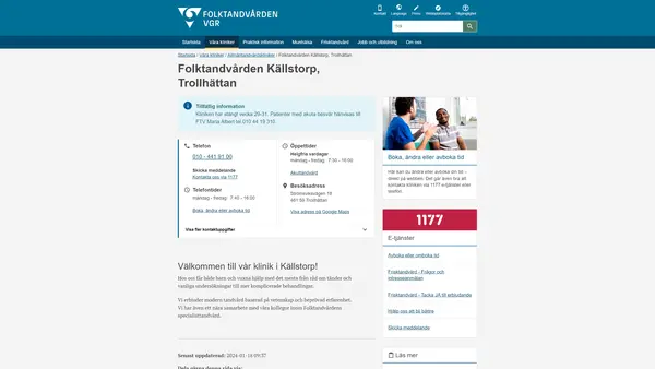 Folktandvården Källstorp, Trollhättan