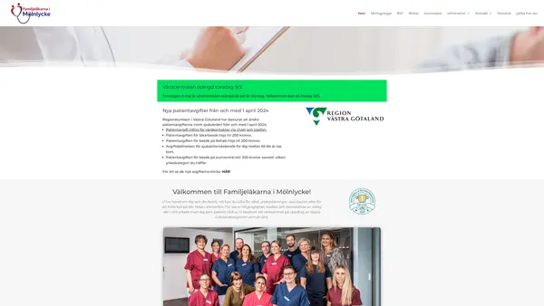 Familjeläkarna i Mölnlycke Vårdcentral och BVC, Mölnlycke