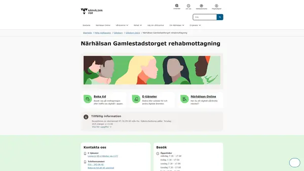 Närhälsan Gamlestadstorget rehabmottagning, Göteborg