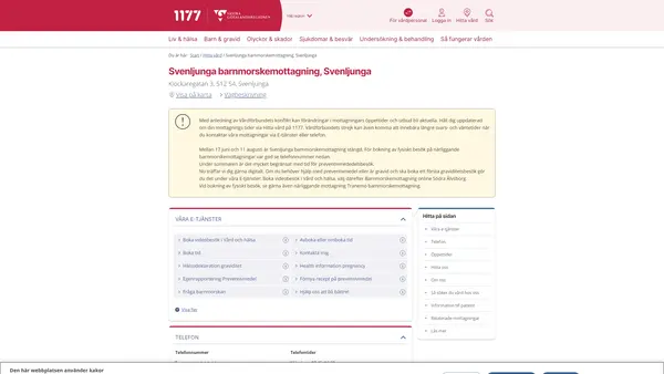 Svenljunga barnmorskemottagning logo