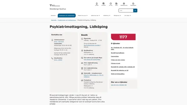 Psykiatri mobilt team Lidköping