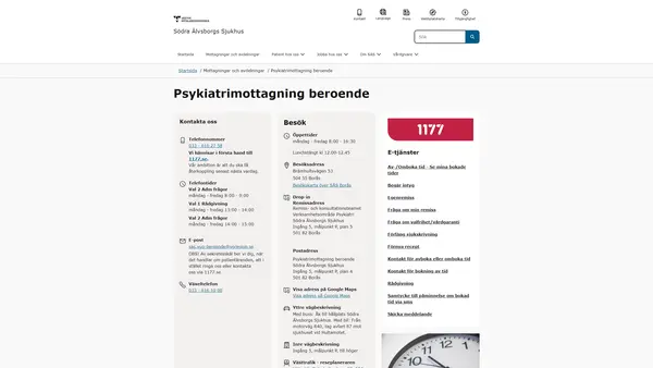 Psykiatrimottagning LARO, Borås