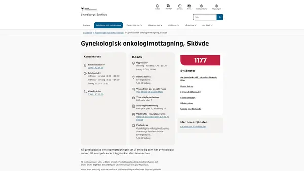 Gynekologisk onkologimottagning logo