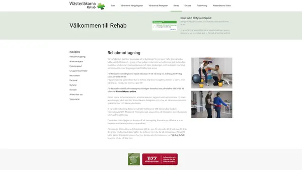 Wästerläkarna Rehab, Västra Frölunda