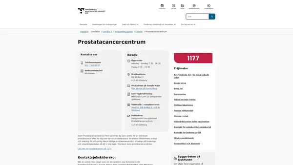 Prostatacancercentrum logo