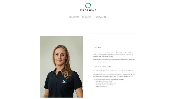 Fysio o Rehab Åsa Hedman, Hjo