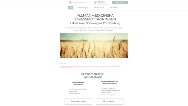 Allmänmedicinska Stressmottagningen, Göteborg