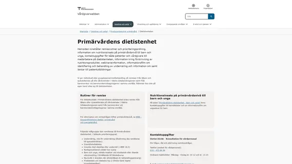 Dietist online barn och unga
