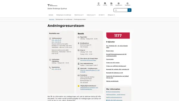 Andningsresursteam, Borås